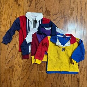 Okie Dokie Multicolor Kids Polo Shirts